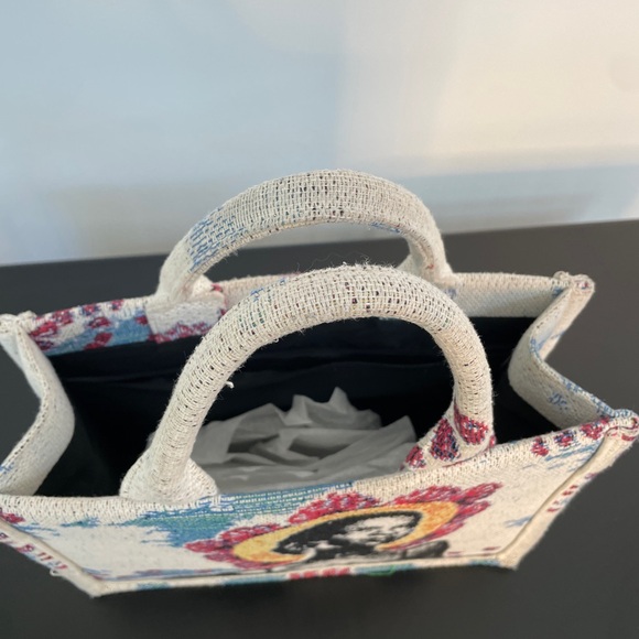 NSOD Artistic Tote Bag with Multicolor Design - Picture 3 of 3